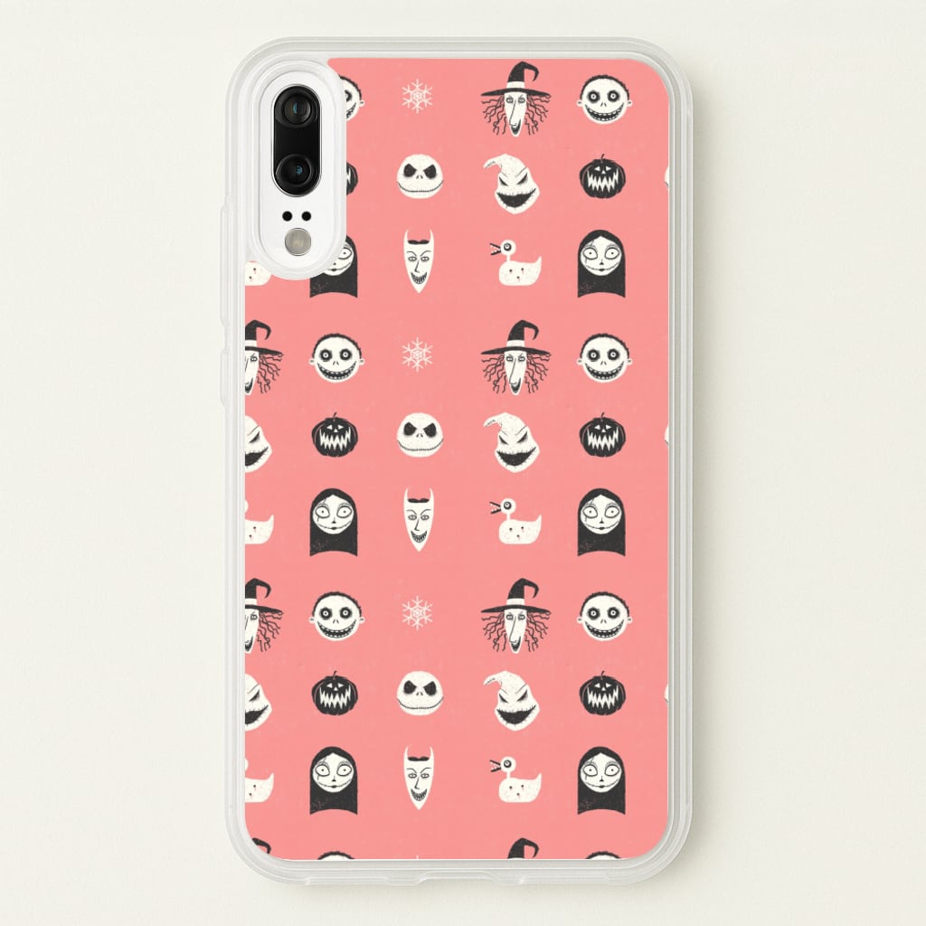 TNBC Pattern - Christmas Phone Case for Huawei P20