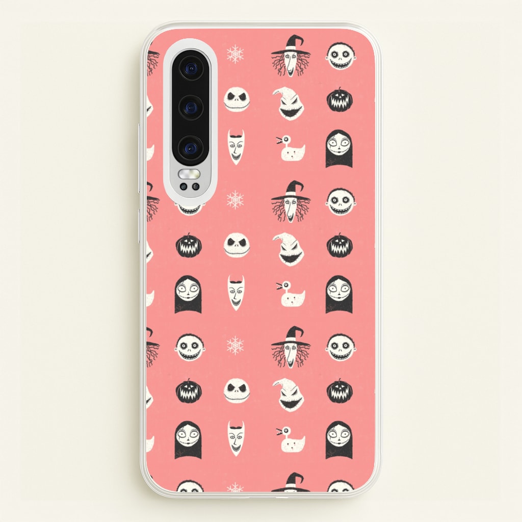 TNBC Pattern - Christmas Phone Case for Huawei P30