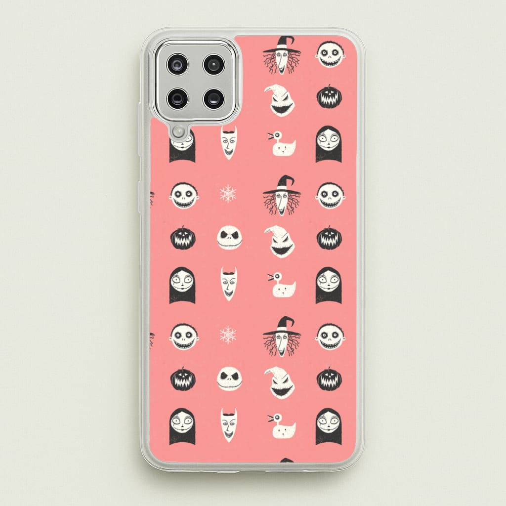 TNBC Pattern - Christmas Phone Case for Galaxy A12