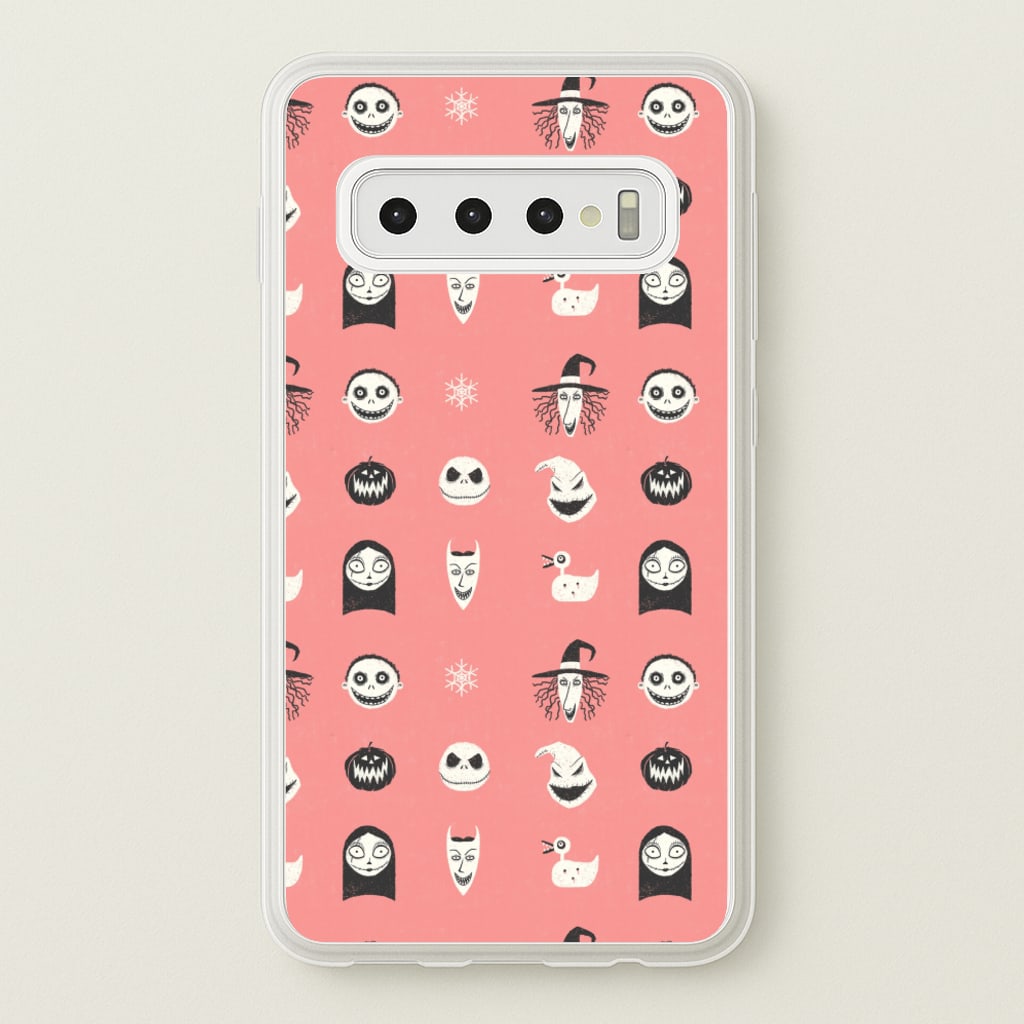 TNBC Pattern - Christmas Phone Case for Galaxy S10