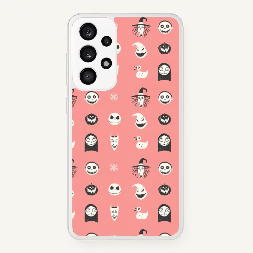 TNBC Pattern - Christmas Phone Case for Galaxy A53