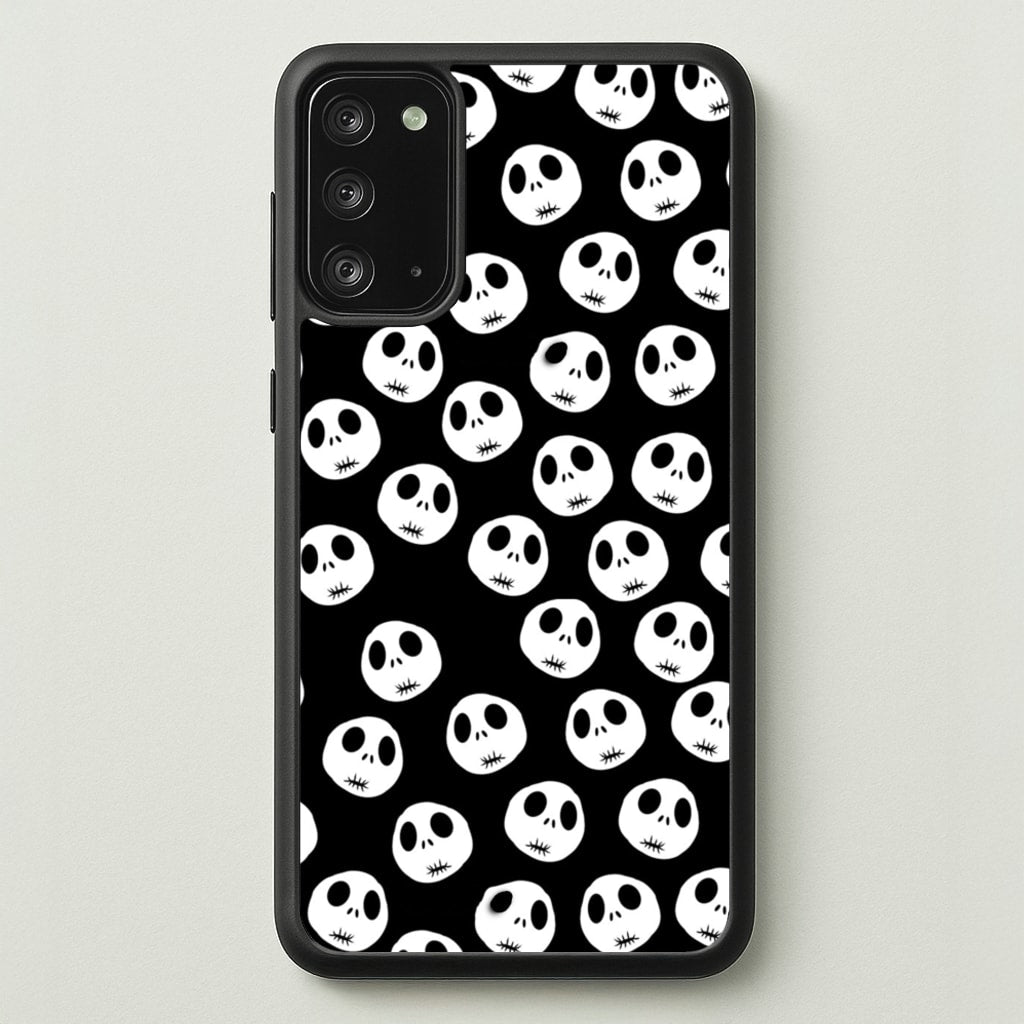 Jack Skellington Pattern - TNBC - Christmas Phone Case for Galaxy Note 20