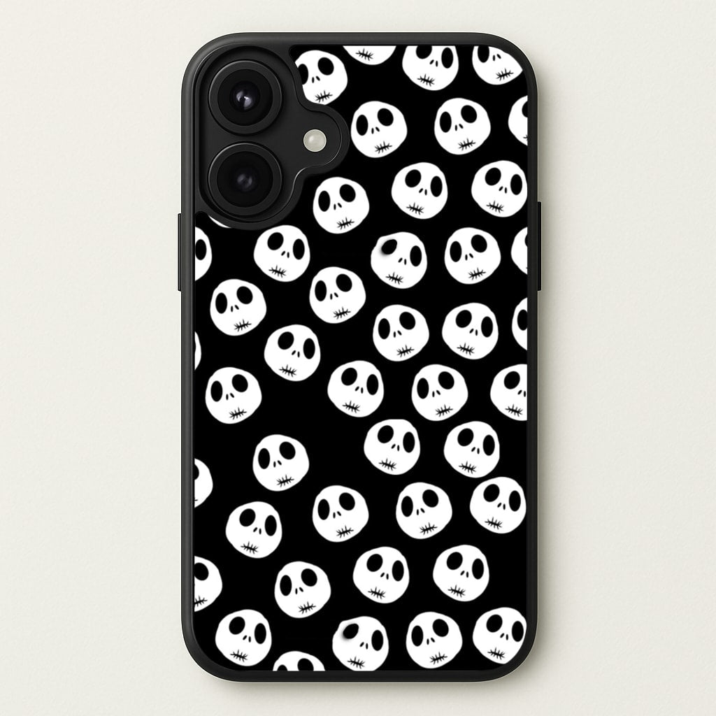 Jack Skellington Pattern - TNBC Phone Case for iPhone 17