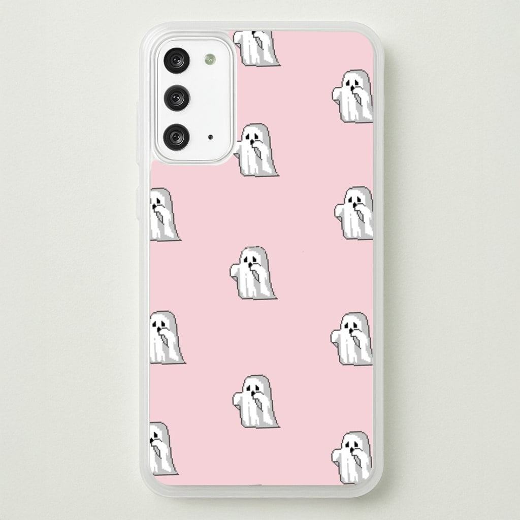 Pastel Pixel Ghost Halloween - Phone Case for Galaxy Note 20