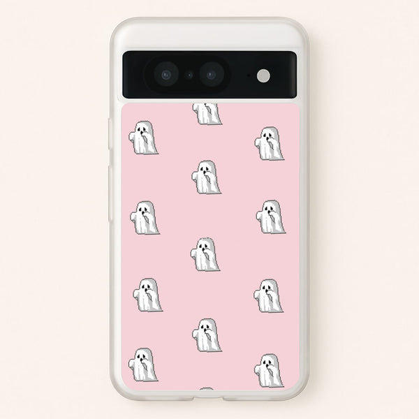 Pastel Pixel Ghost Halloween - Phone Case for Google Pixel 8