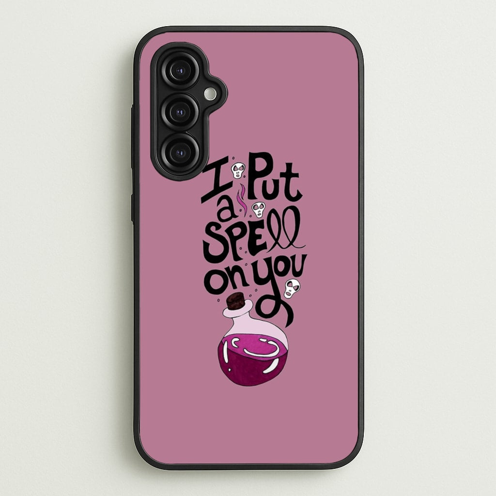 I Put A Spell On You - Hocus Halloween - Phone Case for Galaxy A14