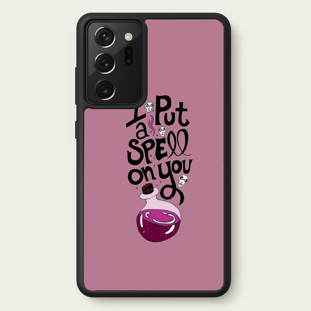 I Put A Spell On You - Hocus Halloween - Phone Case for Galaxy Note 20 Ultra