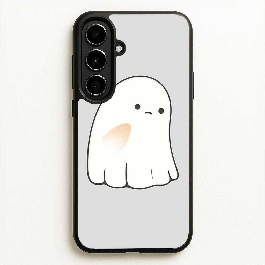 Sad Ghost Halloween - Phone Case for Galaxy A56