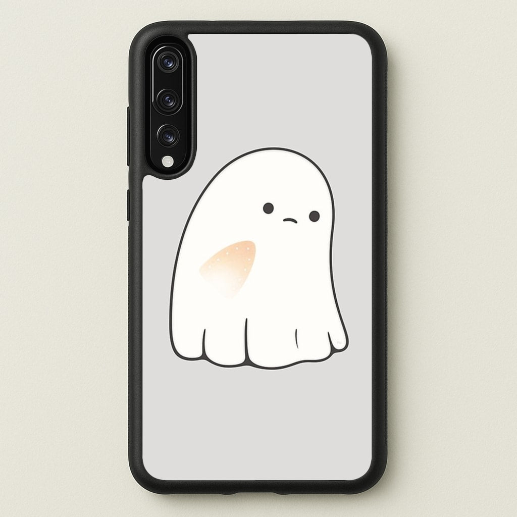 Sad Ghost Halloween - Phone Case for Huawei P20 Pro