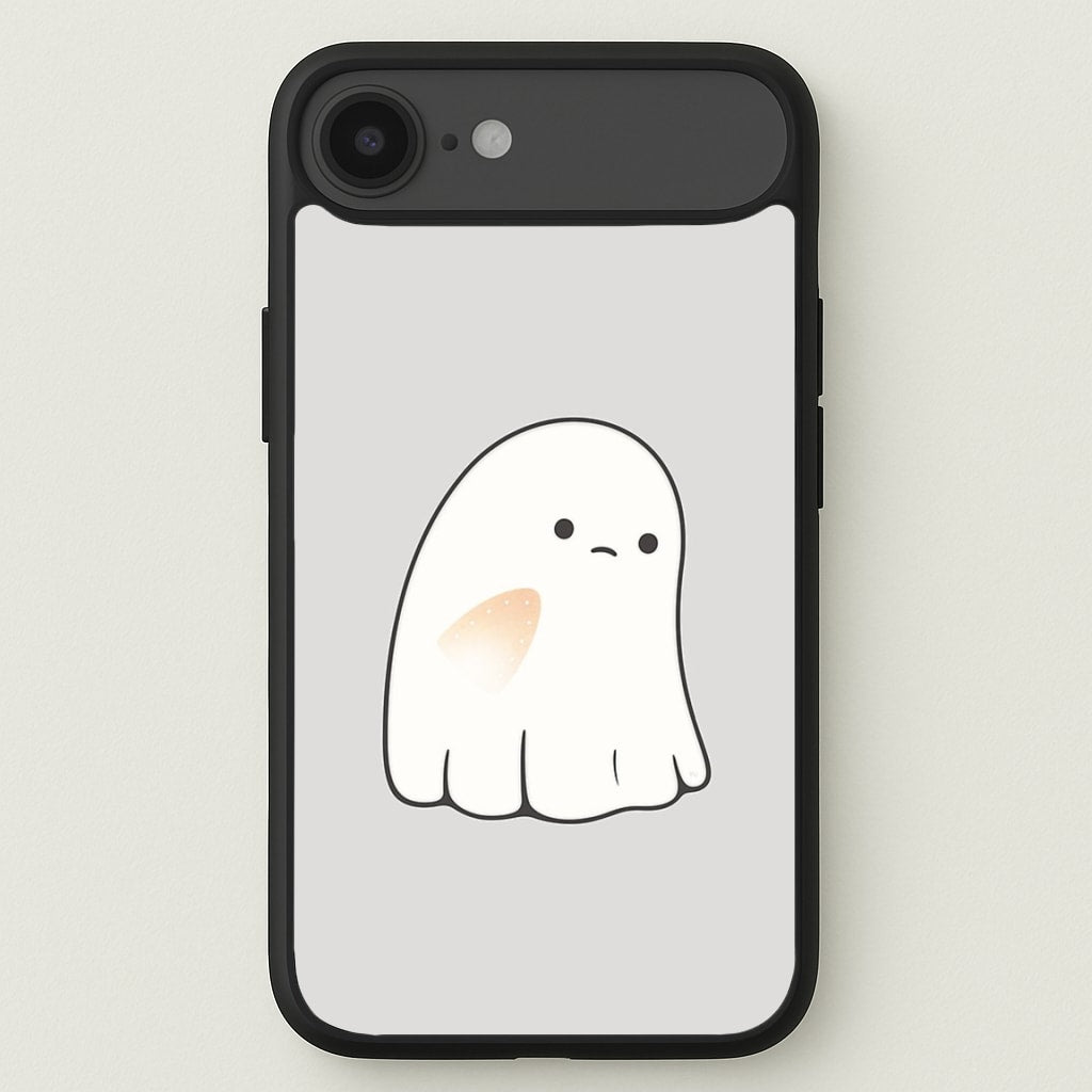 Sad Ghost Halloween Phone Case for iPhone 17 Air