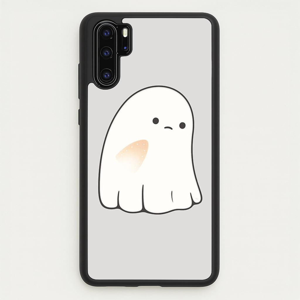 Sad Ghost Halloween - Phone Case for Huawei P30 Pro