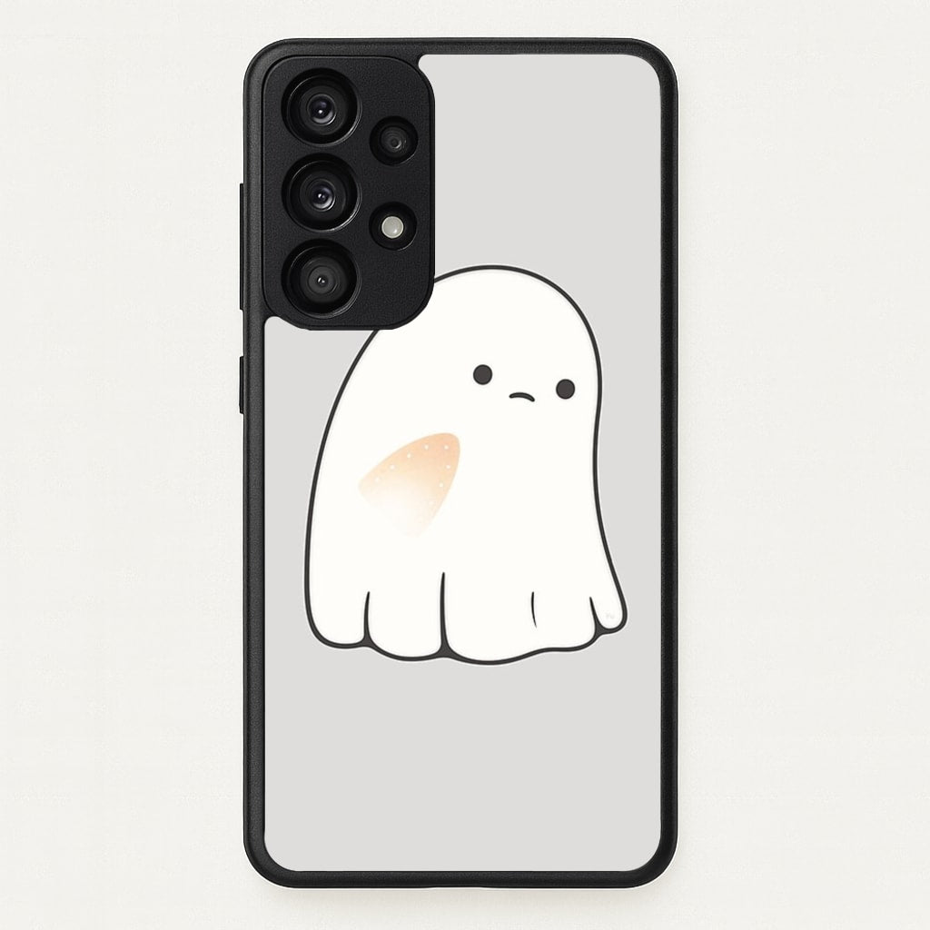 Sad Ghost Halloween - Phone Case for Galaxy A53