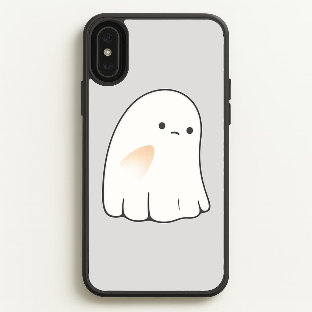 Sad Ghost Halloween - Phone Case for iPhone XS Max