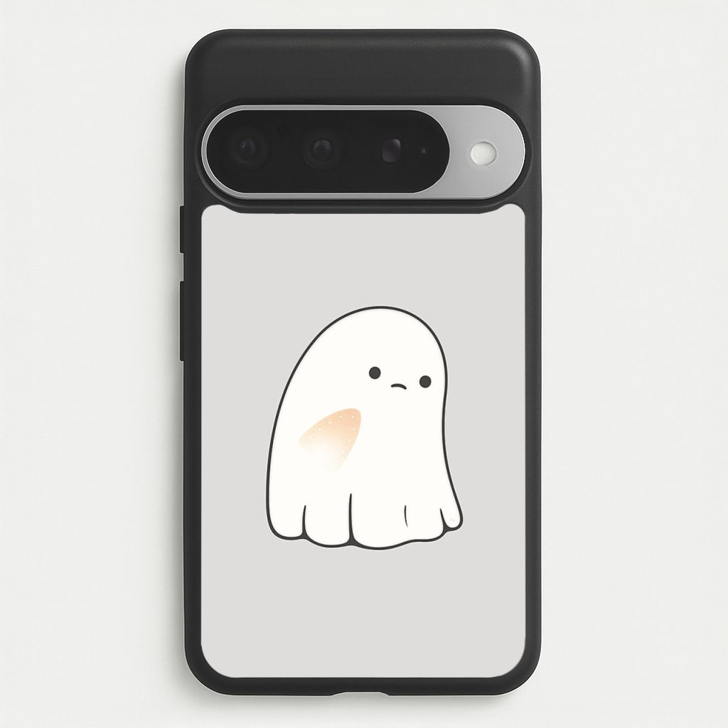 Sad Ghost Halloween Phone Case for Google Pixel 10 Pro XL