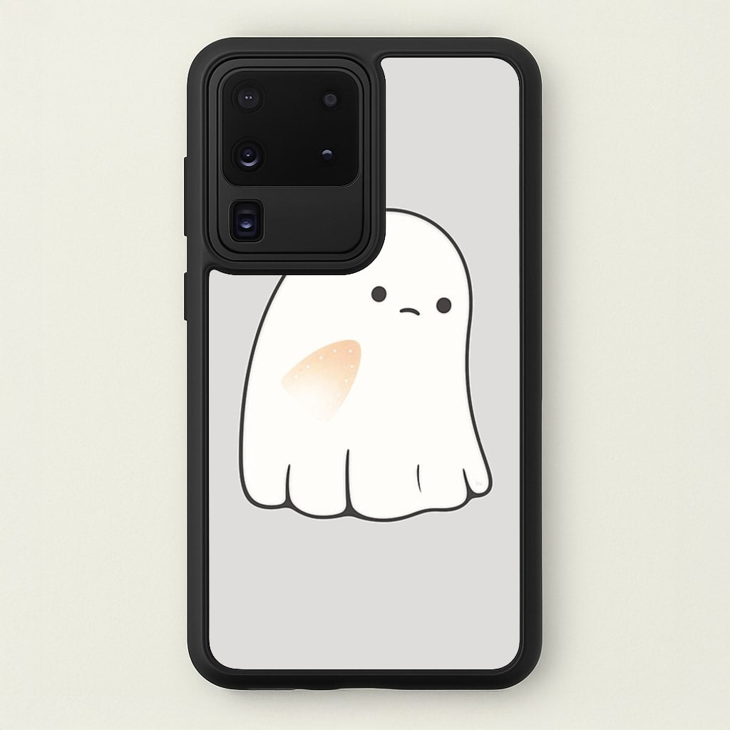 Sad Ghost Halloween - Phone Case for Galaxy S20 Ultra