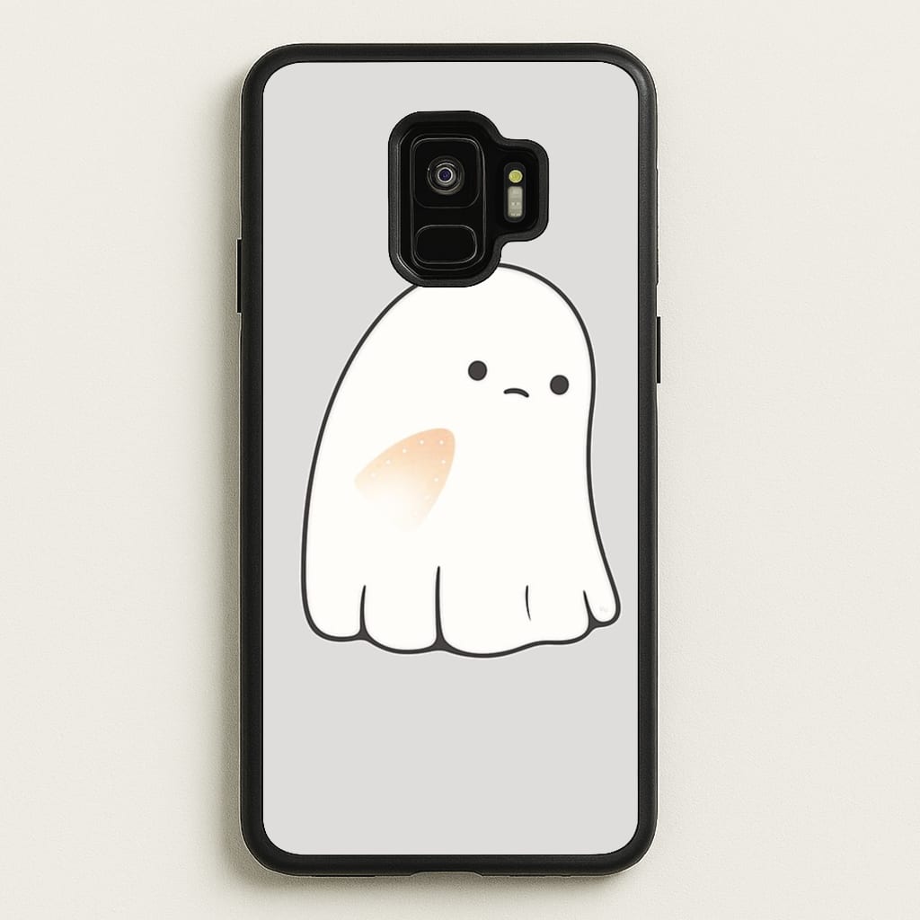 Sad Ghost Halloween - Phone Case for Galaxy S9