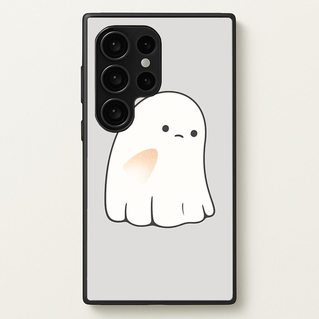 Sad Ghost Halloween - Phone Case for Galaxy S24 Ultra