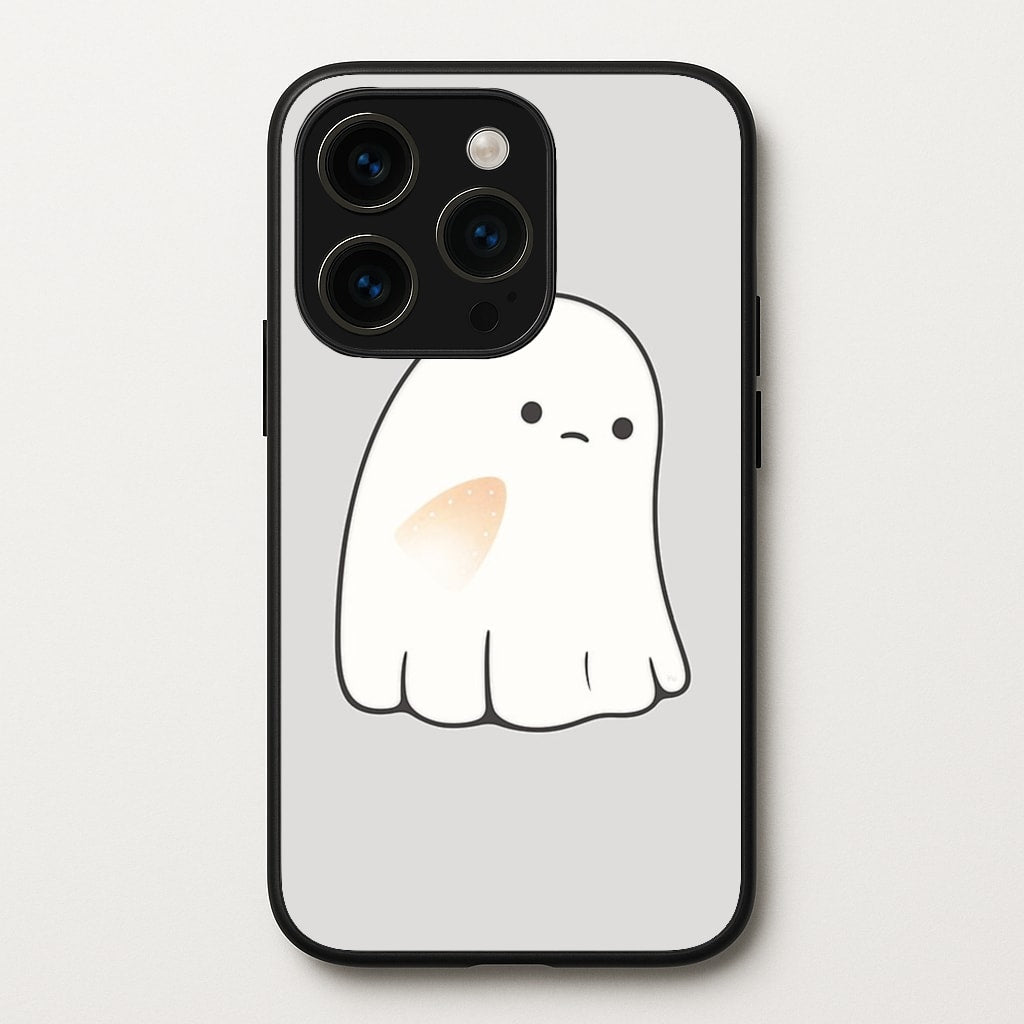Sad Ghost Halloween - Phone Case for iPhone 15 Pro