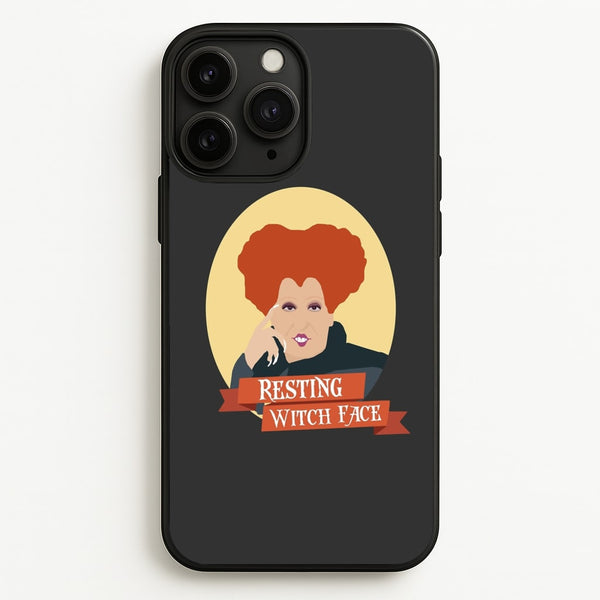Resting Witch Face - Hocus Halloween - Halloween Phone Case for iPhone 11 Pro Max