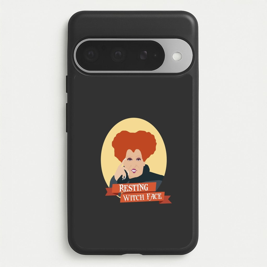 Resting Witch Face - Hocus Halloween Phone Case for Google Pixel 10 Pro XL