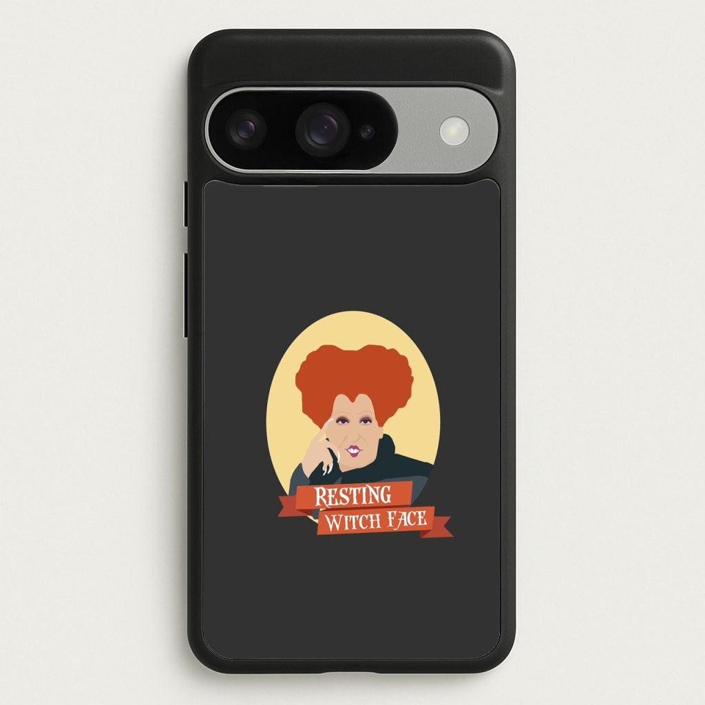 Resting Witch Face - Hocus Halloween Phone Case for Google Pixel 10 / 10 Pro
