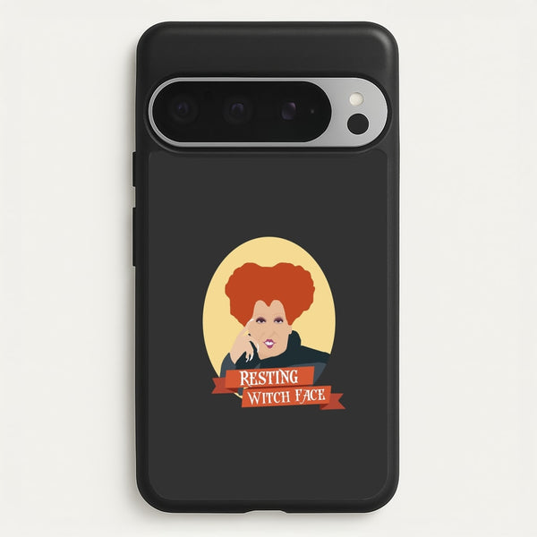 Resting Witch Face - Hocus Halloween - Halloween Phone Case for Google Pixel 9 Pro XL