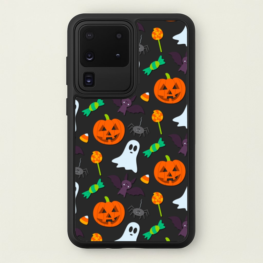 Colourful Halloween Pattern - Phone Case for Galaxy S20 Ultra