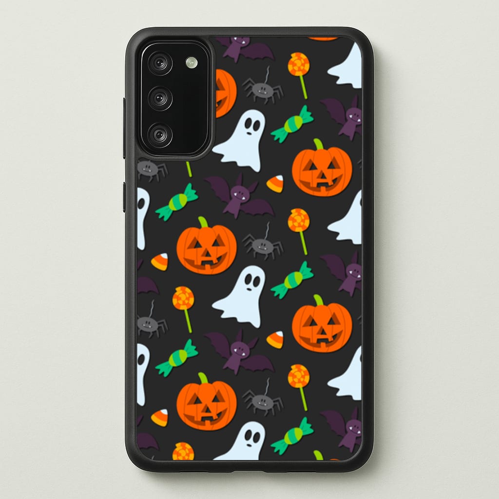 Colourful Halloween Pattern - Phone Case for Galaxy S20