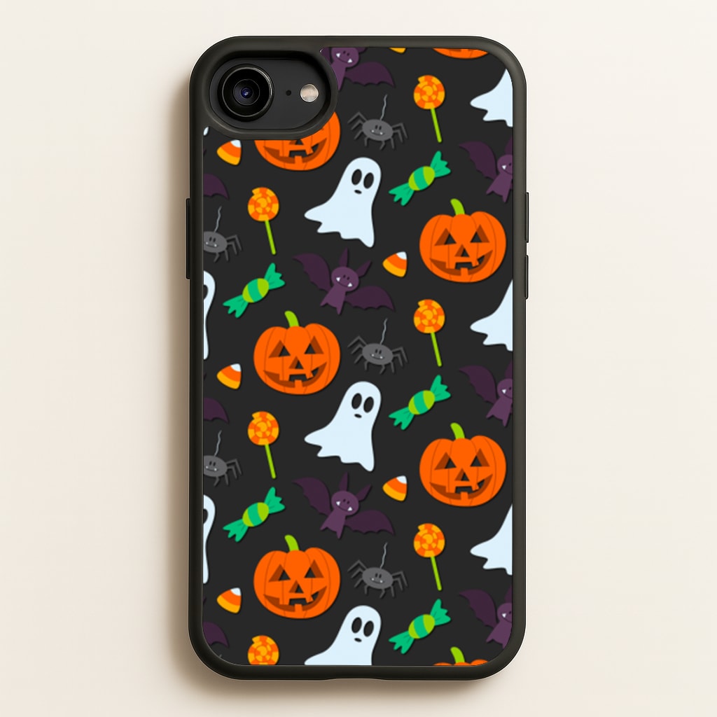 Colourful Halloween Pattern - Phone Case for iPhone 6 / 7 / 8 / SE