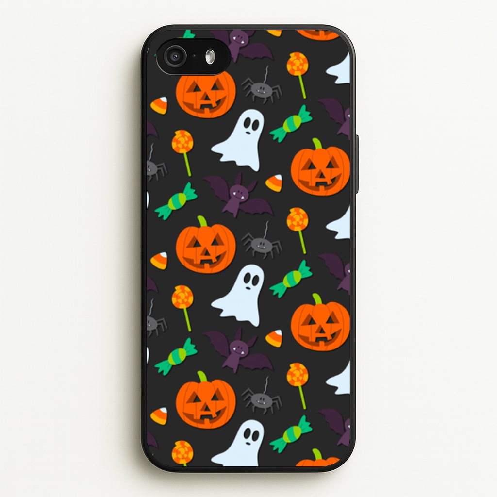 Colourful Halloween Pattern - Phone Case for iPhone 5 / 5s / SE 2016
