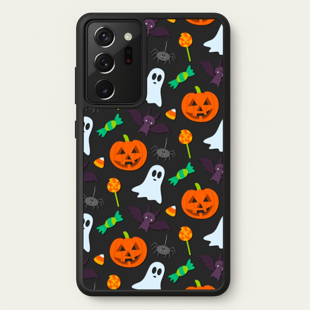 Colourful Halloween Pattern - Phone Case for Galaxy Note 20 Ultra