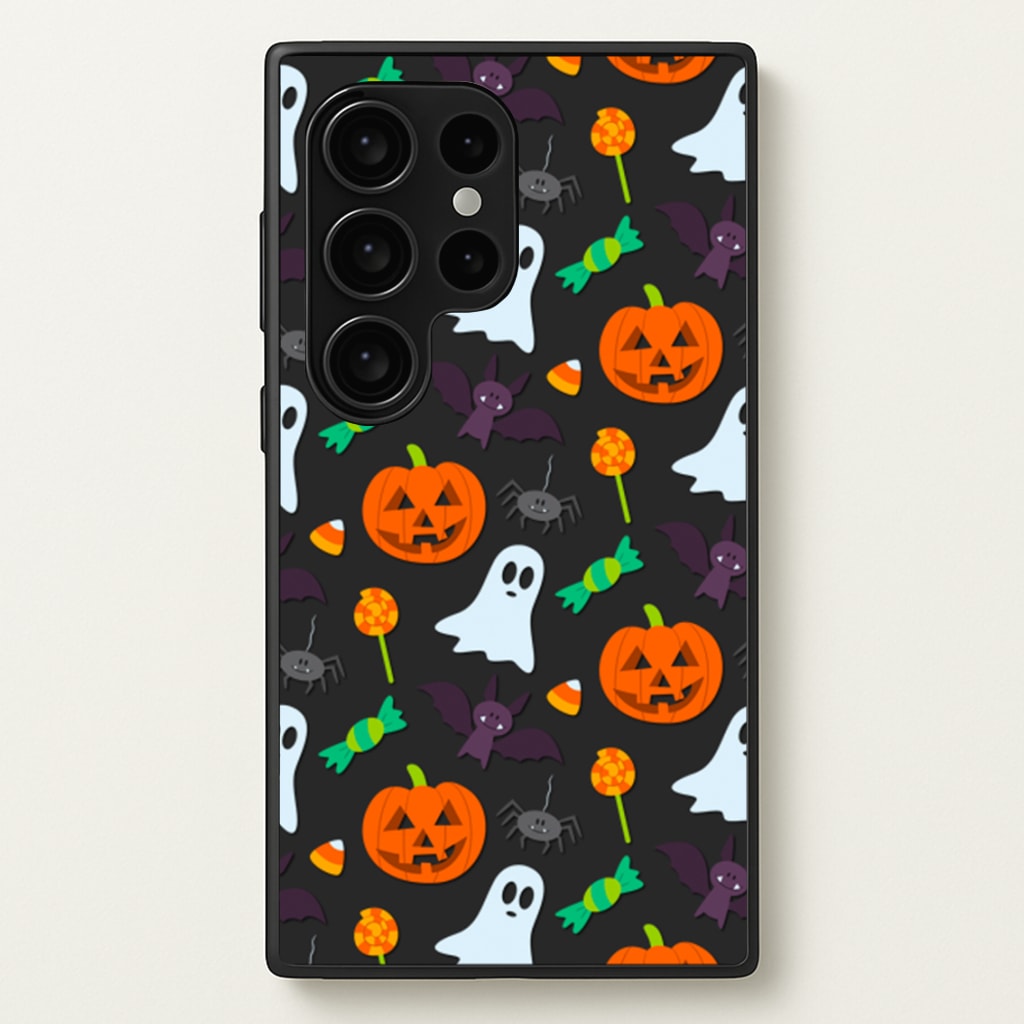 Colourful Halloween Pattern - Phone Case for Galaxy S24 Ultra