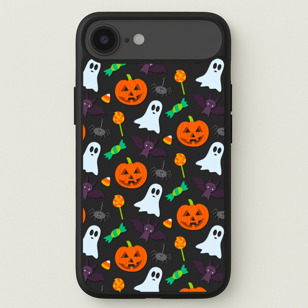Colourful Halloween Pattern Phone Case for iPhone 17 Air