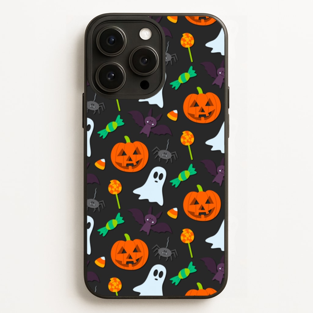 Colourful Halloween Pattern - Phone Case for iPhone 12 Pro Max