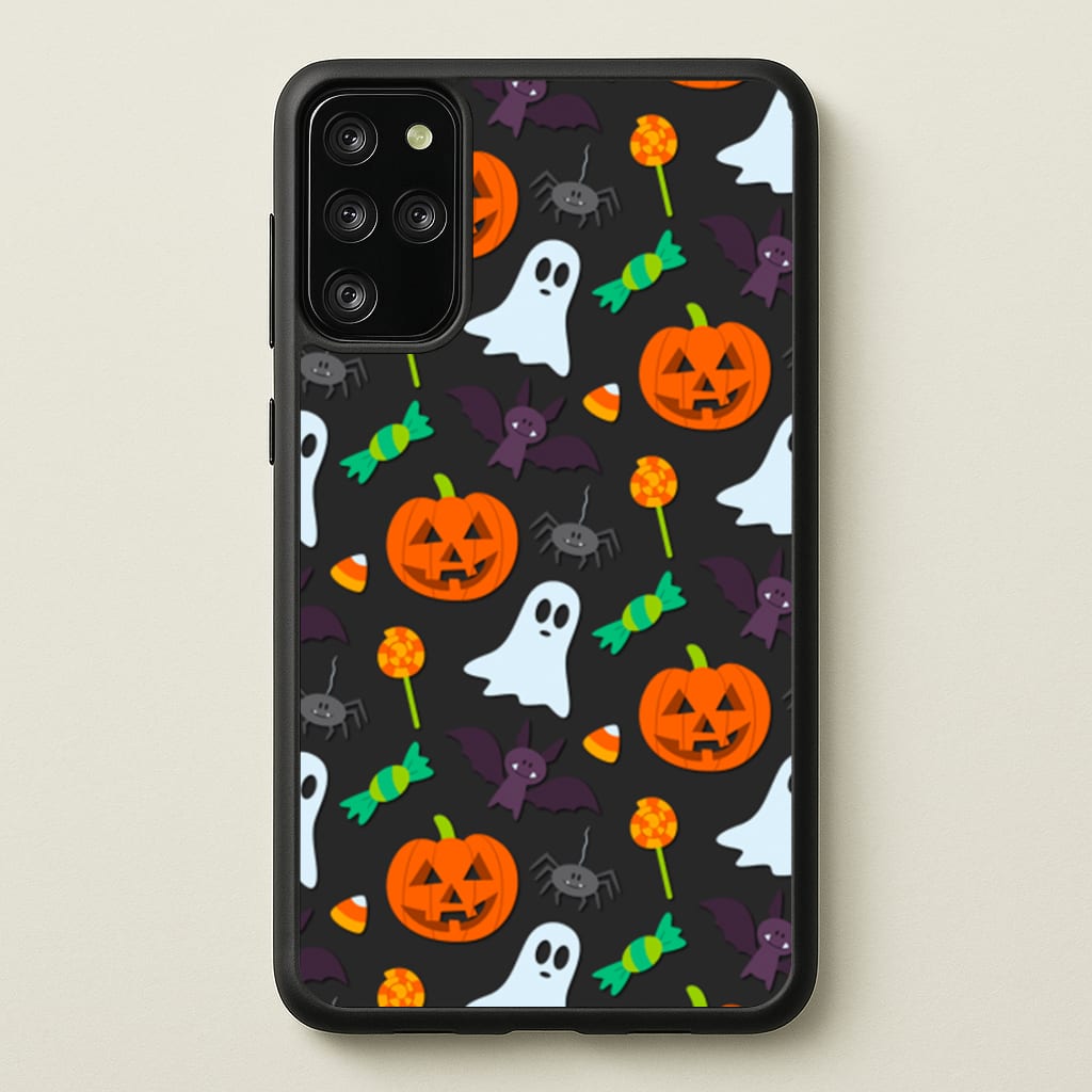 Colourful Halloween Pattern - Phone Case for Galaxy S20 Plus