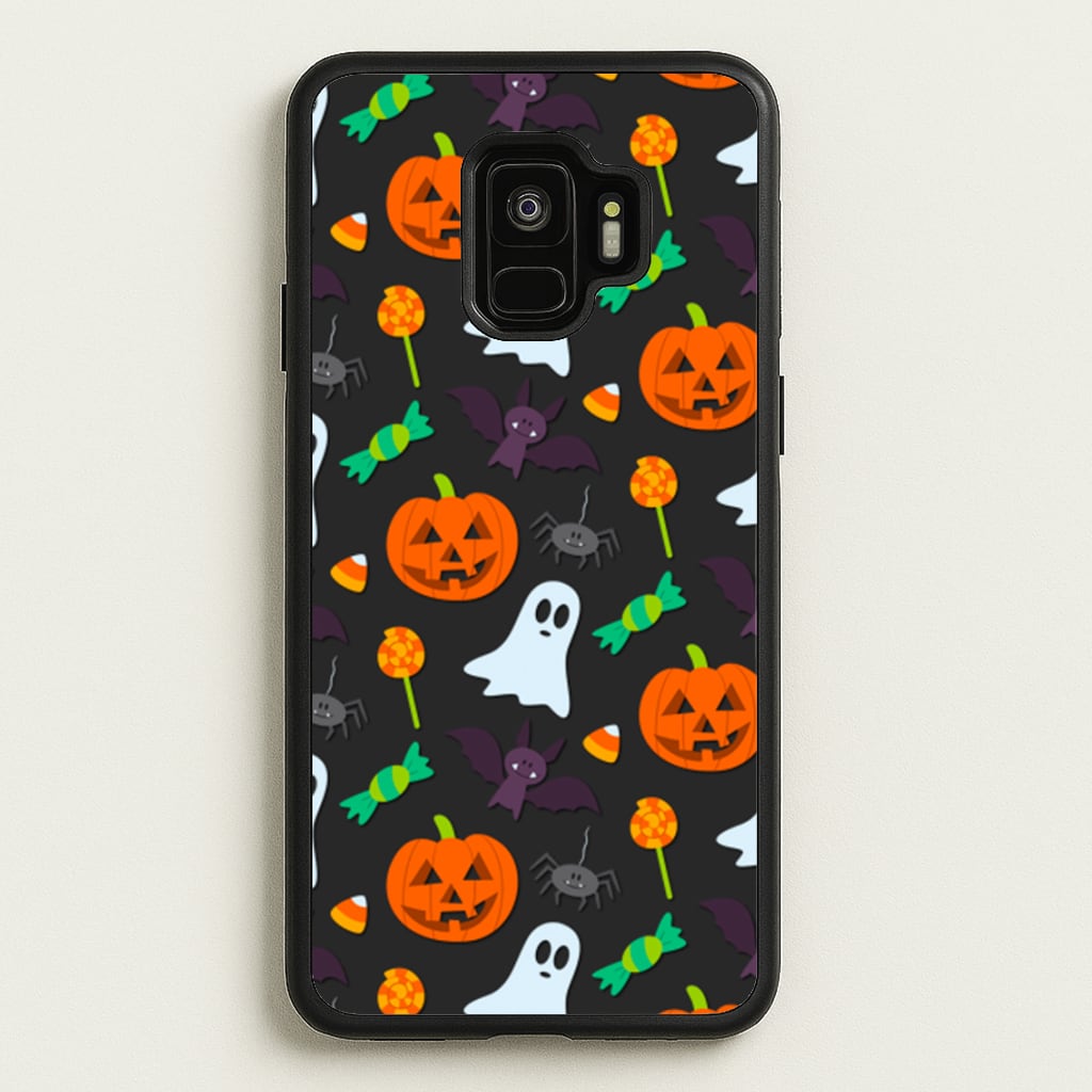 Colourful Halloween Pattern - Phone Case for Galaxy S9