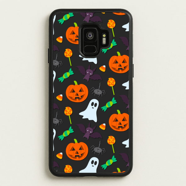 Colourful Halloween Pattern - Phone Case for Galaxy S9