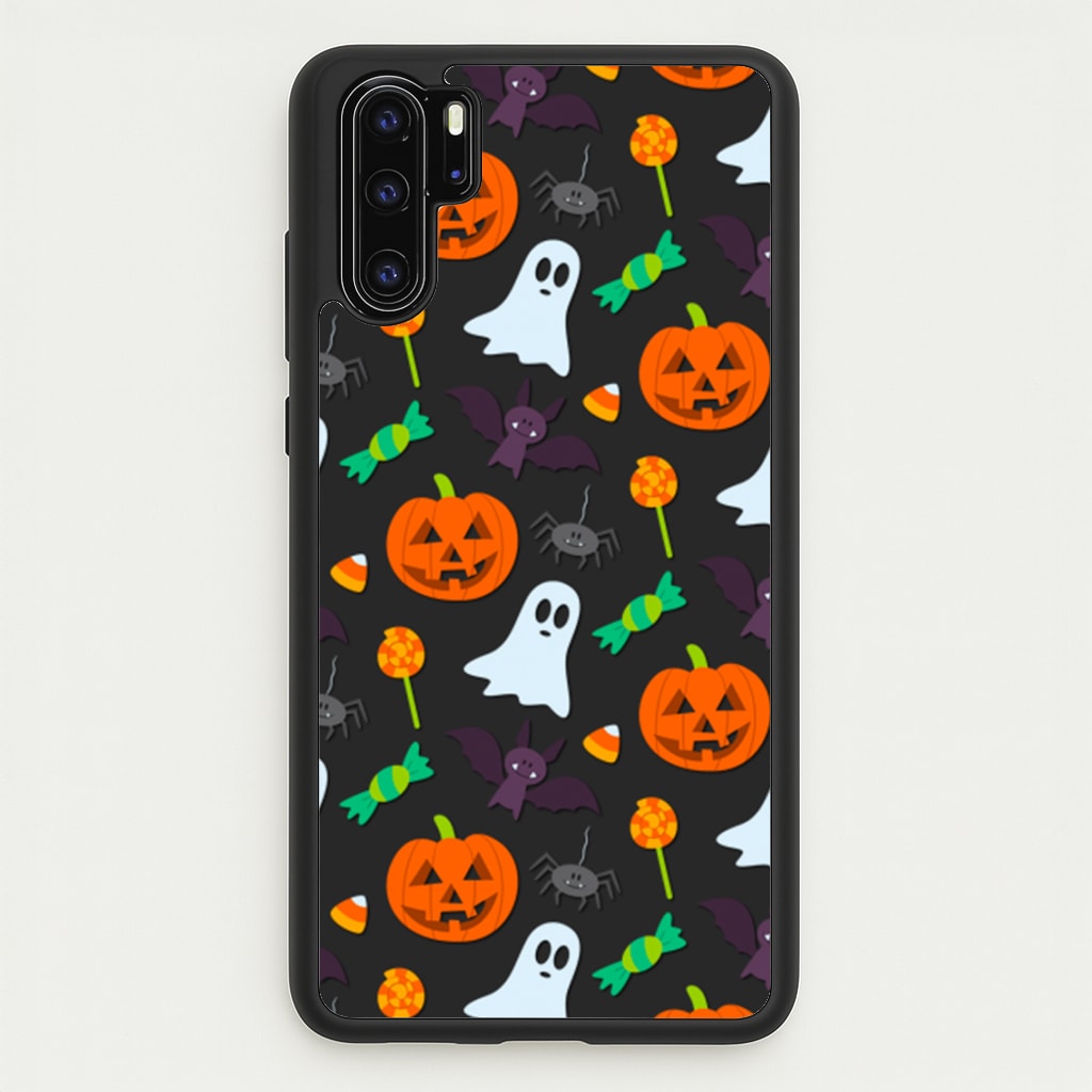 Colourful Halloween Pattern - Phone Case for Huawei P30 Pro