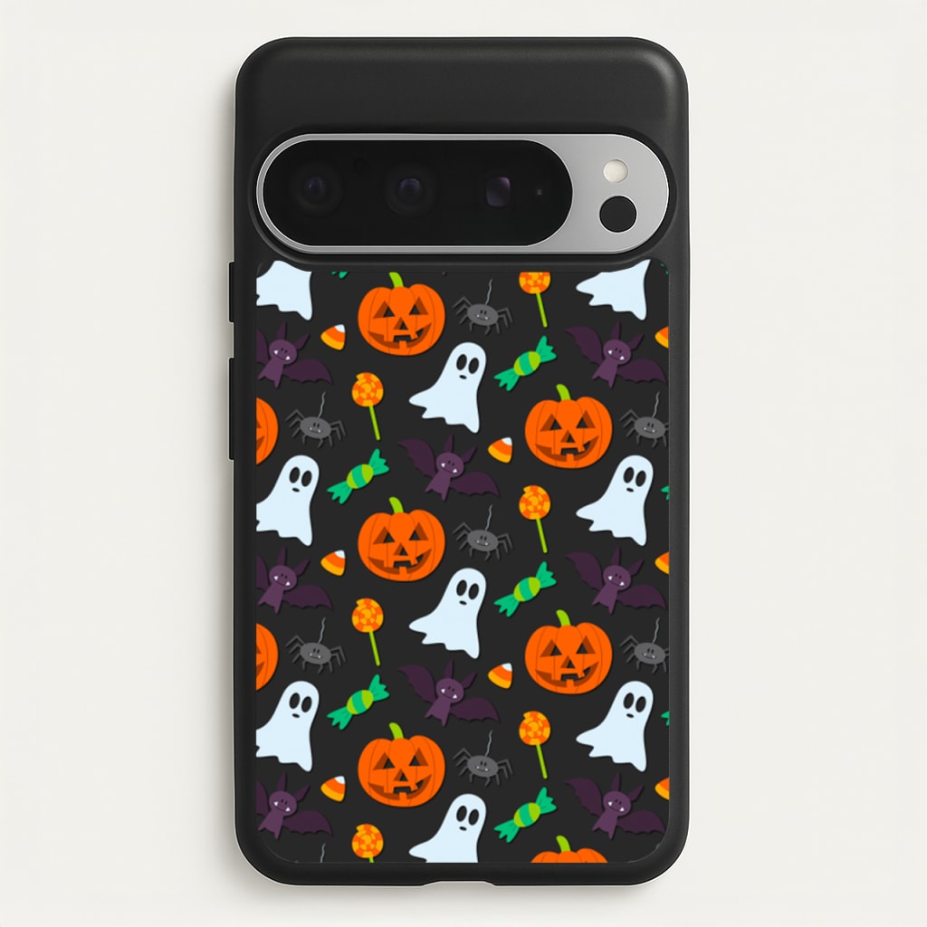 Colourful Halloween Pattern - Phone Case for Google Pixel 9 Pro XL