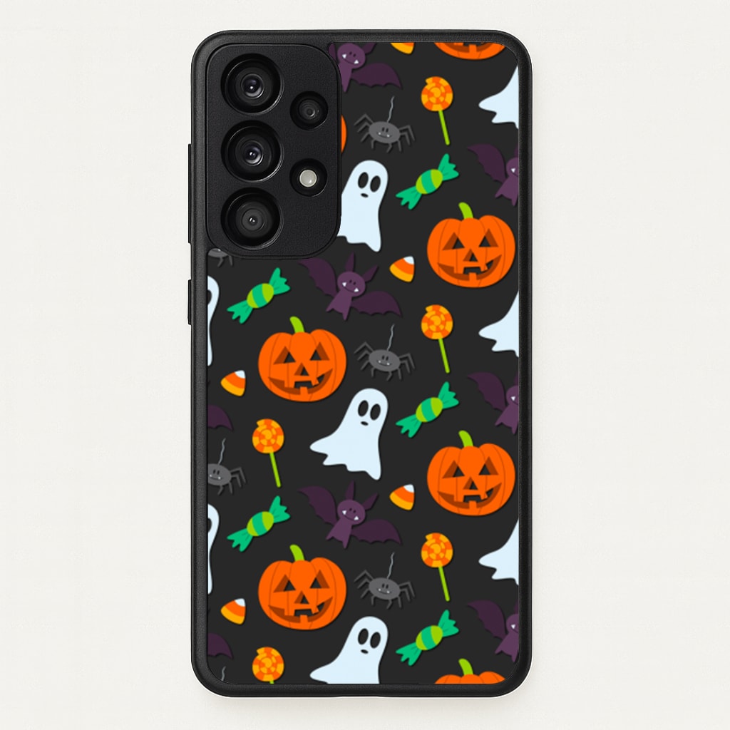 Colourful Halloween Pattern - Phone Case for Galaxy A33