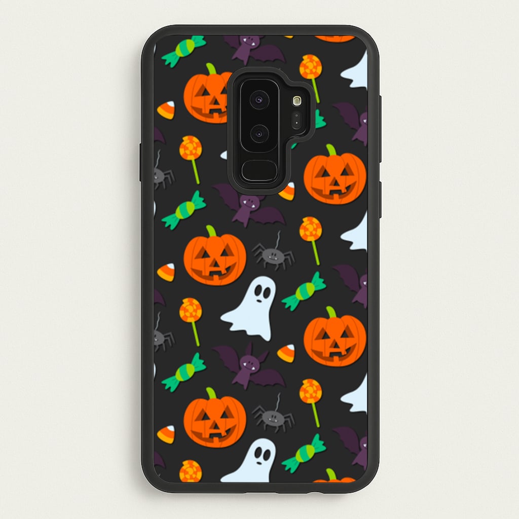 Colourful Halloween Pattern - Phone Case for Galaxy S9 Plus