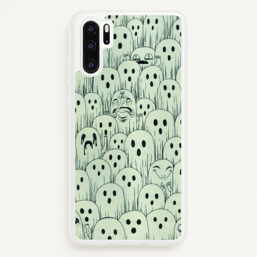 Droopy Ghost Pattern - Phone Case for Huawei P30 Pro