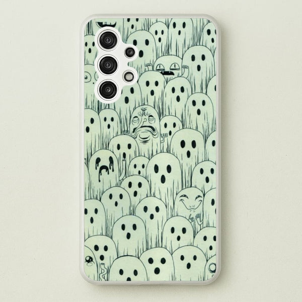 Droopy Ghost Pattern - Phone Case for Galaxy A13
