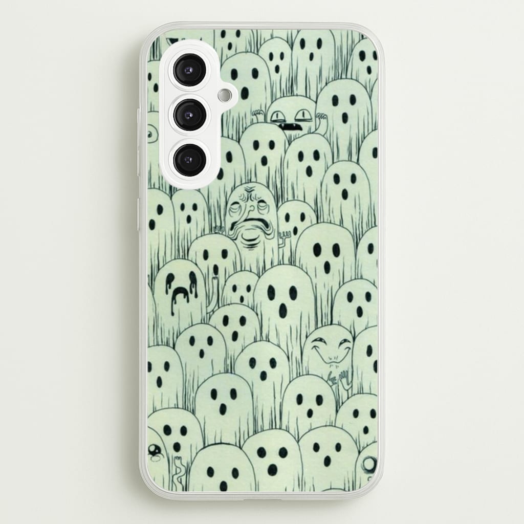 Droopy Ghost Pattern - Phone Case for Galaxy S23FE