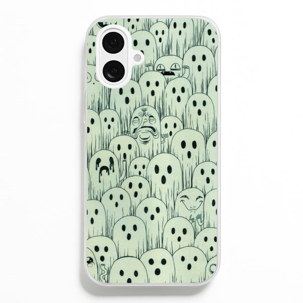 Droopy Ghost Pattern Phone Case