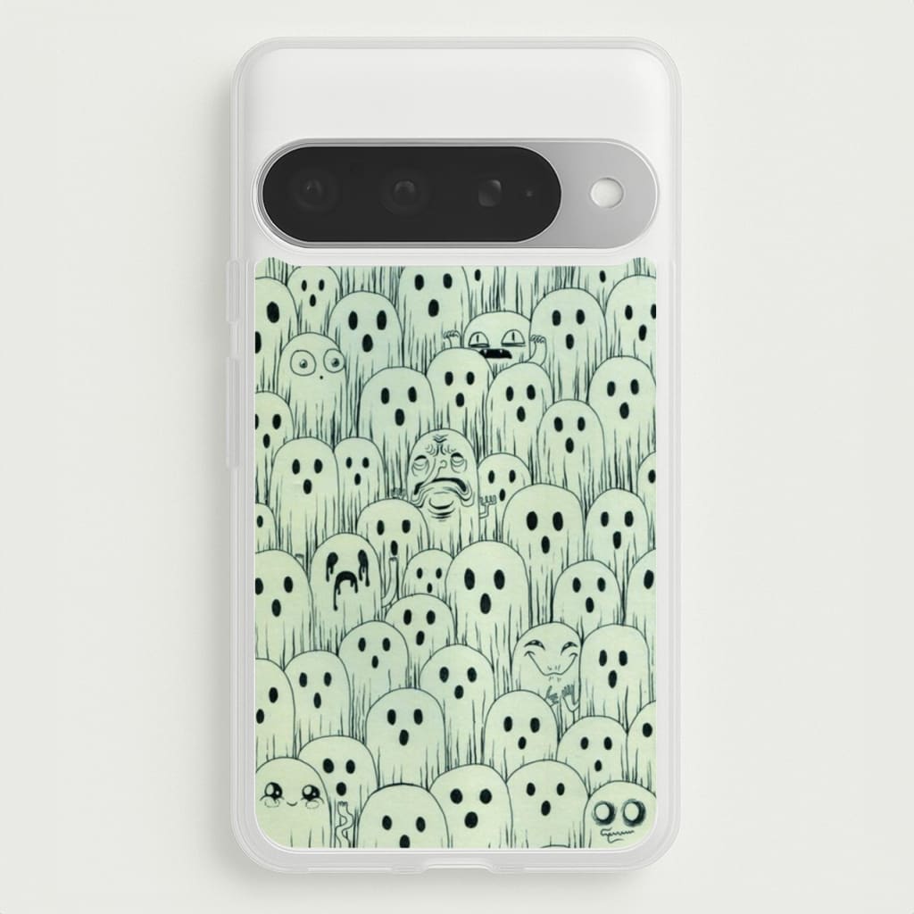 Droopy Ghost Pattern Phone Case for Google Pixel 10 Pro XL
