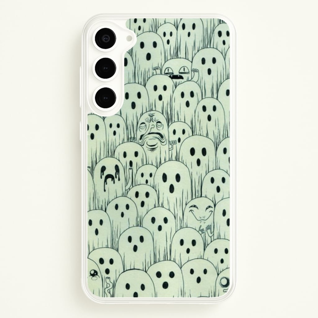Droopy Ghost Pattern - Phone Case for Galaxy S23