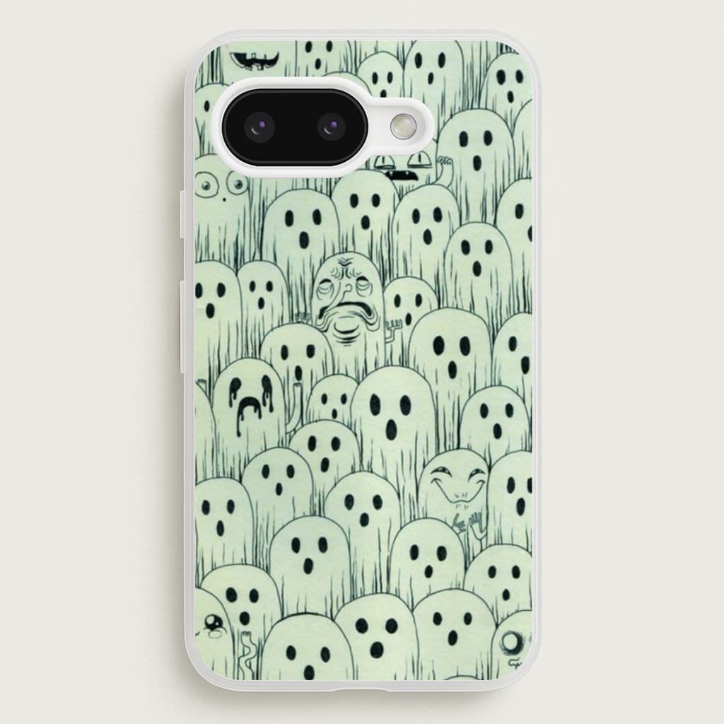 Droopy Ghost Pattern - Phone Case for Google Pixel 9a