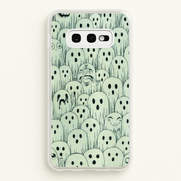 Droopy Ghost Pattern - Phone Case for Galaxy S10e