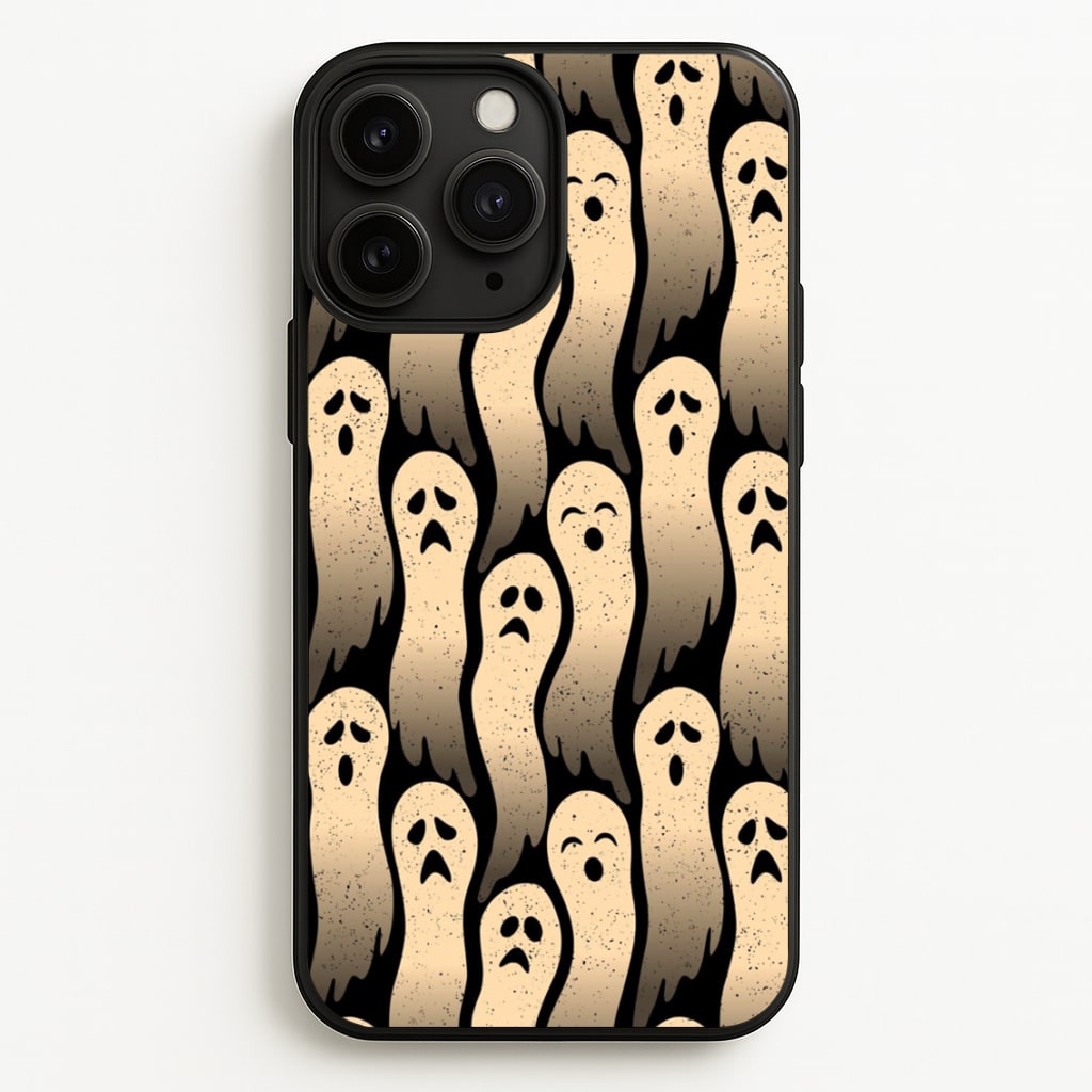 Vintage Wriggly Ghost Pattern - Phone Case for iPhone 11 Pro